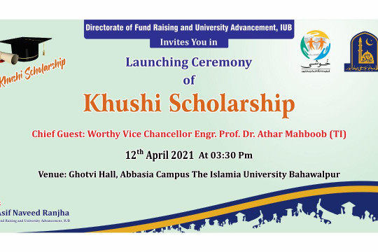 Khushi Scholarship