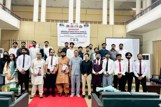 Celebration of 1st year Marka-e-Haq Bunyan un Marsoos: Seminar on "Media Ethics as a Shield Against Disinformation"