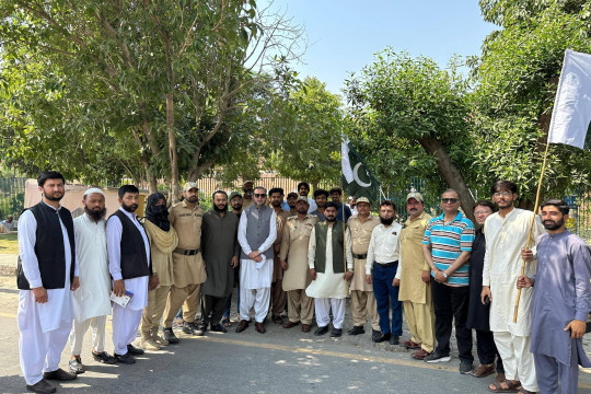 Highlights: IUB participated in the Grand Marka e Haq Rally organized by the Divisional Administration of Bahawalpur.