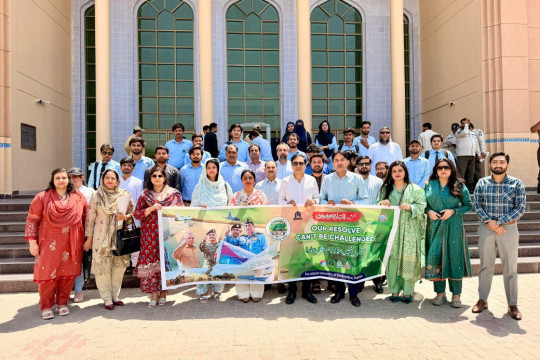 Panel discussion and awareness walk on the completion of one year of the Marka e Haq Bunyan um Marsoos.
