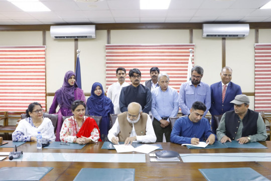 MoU between IUB and Policy Research Institute for South Asia (PRISA)