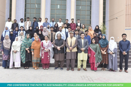 Different session of pre-conference the Path to Sustainability: Challenges & Opportunities for Growth held at IUB