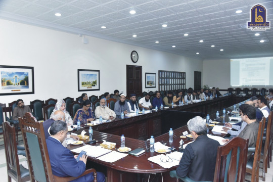 84th meeting of Advanced Studies & Research Board held at Conference Room, Vice Chancellor's Secretariat, Abbasia Campus