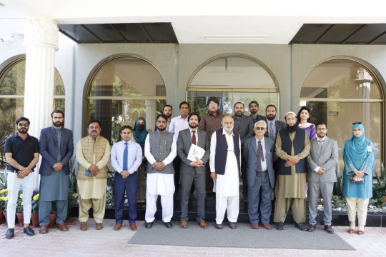 A delegation from University of Azad Jammu and Kashmir, Muzaffarabad has visited the IUB.
