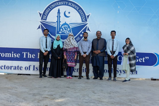 AMR Awareness Initiative at Islamia University School System.