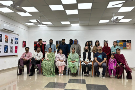 IUB organized an impactful art exhibition titled “Workplace Harassment – Breaking the Silence.”