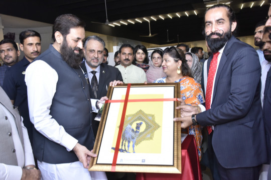 Honorable Governor Punjab & Chancellor inaugurated the annual degree show of the College of Art and Design
