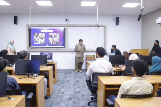 An awareness session with faculty members and students on a dynamic capacity building project of BICs