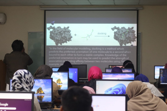 IUB organized a series of three Hands-on training sessions at the Bioinformatics lab