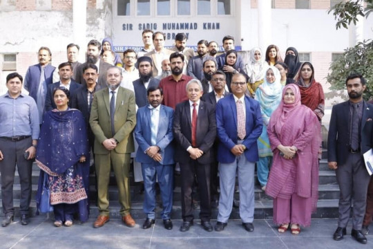 Books Donation Ceremony at Sir Sadiq Muhammad Khan Library, Baghdad-ul-Jadeed Campus, IUB