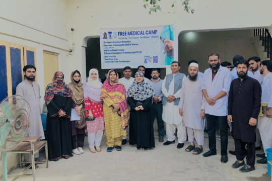 Free Medical Camp held by the IUB – Civic Engagement Activity at Tibba Bader Sher, Bahawalpur
