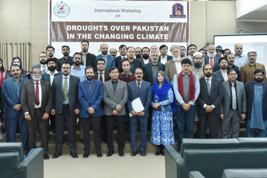 International Workshop on "Droughts over Pakistan in the Changing Climate" at Abbasia Campus, IUB (Day 1)