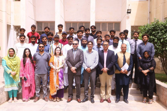 The Department of English Literature organized the Entrepreneurship Project Showcase.