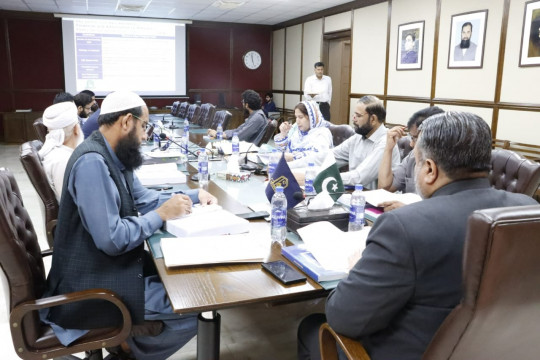 Finance and Planning Committee meeting was held at Vice Chancellor Secretariat Baghdad-ul-Campus