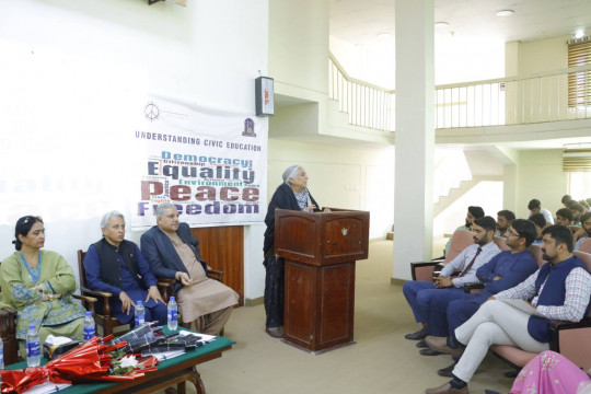 Faculty of Social Sciences, Islamia University of Bahawalpur Hosts Seminar on Civic Education