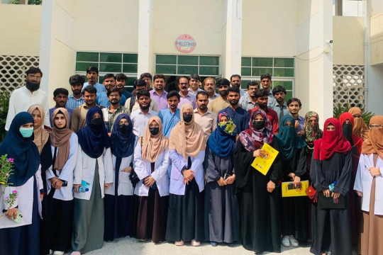 Students of Government Post Graduate College Bahawalpur visited the IUB