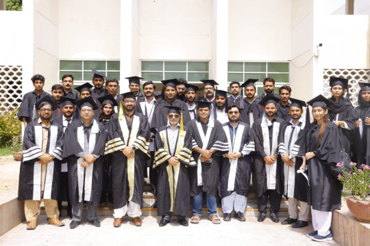 The graduation ceremony of the Department of Law Islamia University Bahawalpur was organized