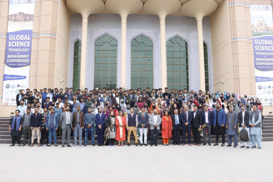 Global Science Technology & Management Science Conference held at Khawaja Ghulam Farid Auditorium, IUB