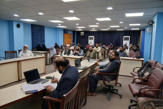 The IUB's Department of Hadith hosted a one-day training workshop on "Professional and Technical Research Skills."