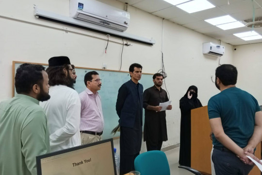 IUB hosted a two-day HEC National Skill Competency Test for IT-Related Students in Semesters 7 and 8.
