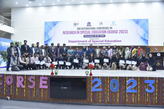 Closing Session - 3rd International Conference on Research in Special Education held at KGF Auditorium, IUB
