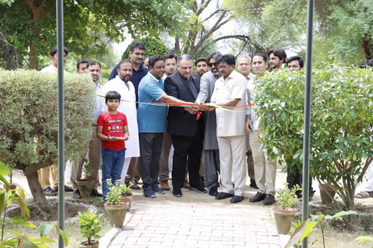 Inauguration of Fruit and Ornamental Plant Nursery at Baghdad-ul-Jadeed Campus, the Islamia University of Bahawalpur