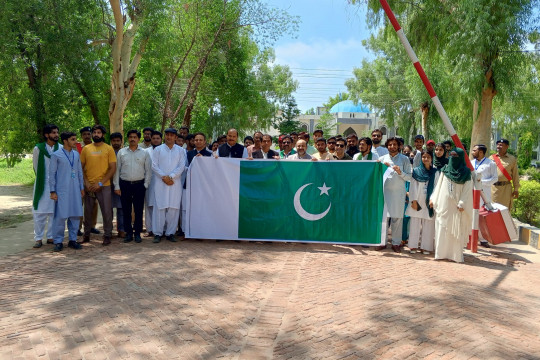 Independence Day 2024 was celebrated in a grand manner at IUB Bahawalnagar Campus