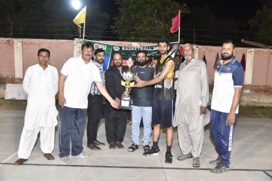 In connection with Independence Day 2024, a friendly basketball match was played between the IUB and Al-Sadiq Club