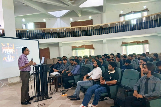 IUB conducted an engaging seminar titled “From Vet to Hired: Mastering Job Hunt & Interview Skills”.