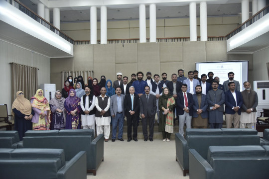 Seminar regarding Kashmir Solidarity Day 2025 organized at IUB Abbasia Campus