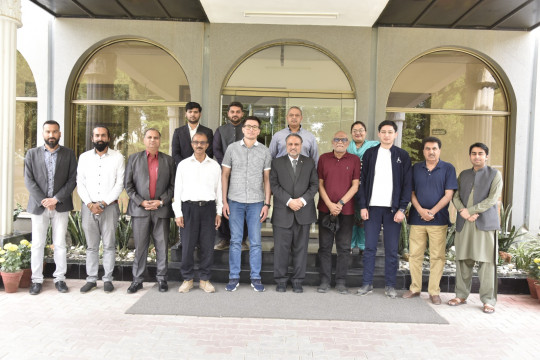 Rain enhancement experts from Kazakhstan visited the Islamia University of Bahawalpur