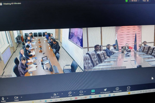 Letter of Agreement (LoA) between IUB and Lanzhou Veterinary Research Institute (LVRI), China