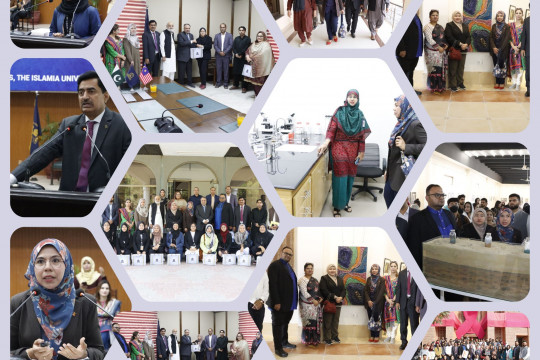 A Delegation from Universiti Teknologi MARA (UiTM), Malaysia visited the Islamia University of Bahawalpur