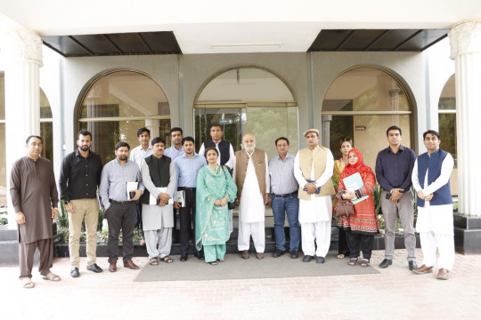 Punjab Aab e Pak Authority visited IUB and participated in the meeting organized by SDGs Collaboration Center IUB