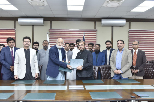 In a landmark collaboration, IUB has signed a MoU with Nishtar Medical University Multan