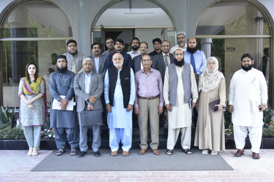 Dr. Arshad Ali (Sitara-e-Imtiaz) and Ahmad Masood visited the Islamia University of Bahawalpur