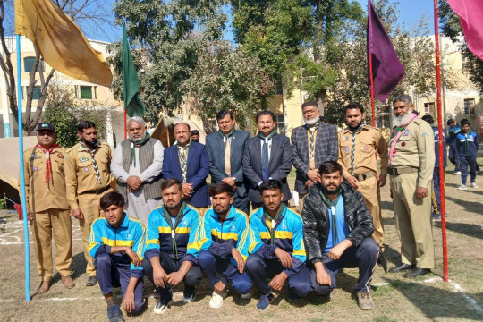 The IUB's Department of Physical Education and Sports Science hosted a seven-day scouting course.