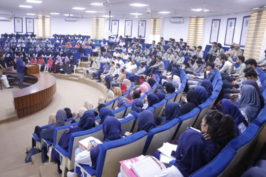 IUB organized an interactive session in collaboration with Police Station Anti-Narcotics Force Multan at Baghdad campus