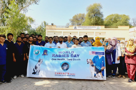 IUB has observed World Rabies Day 2022 in collaboration with Ghazi Brothers
