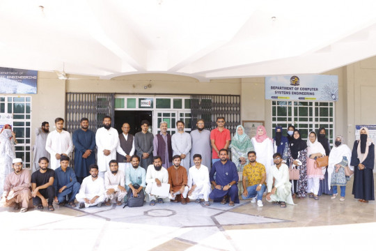 Qiraat and Naat competition on the holy month of rabi-ul-awal at Faculty of Engineering, IUB