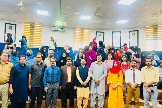 IUB organized an academic session titled “Scientific Writing Essentials: A Pathway to Research”