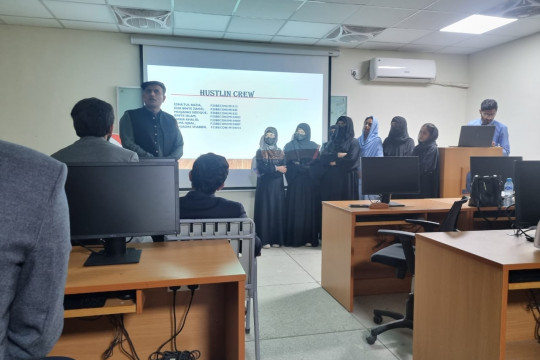 IUB organized an activity titled “ECO Shark Tank” in the Department of Economics
