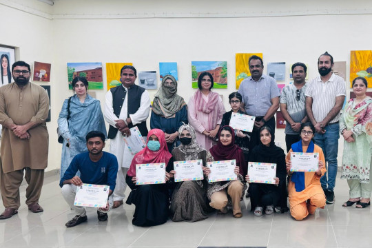 The Summer Camp in University College of Art and Design Islamia University Bahawalpur concluded