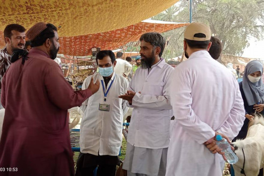 On the holy occasion of Eid ul Adha 2025, IUB held a 3-day free veterinary medical treatment camp at Cattle Market.