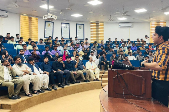 Mr. Saqib Azhar, CEO & Co-Founder, Enablers Visited IUB