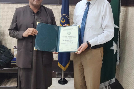 IUB Faculty Member Becomes First Post-Doctoral Fellow of Department of English Linguistics, IUB