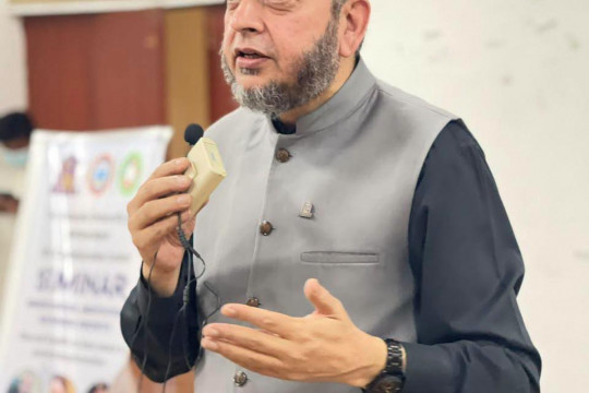 A Session on "Mindfulness, Meditation and Inner Growth" Organized by SDGs Collaboration Center IUB