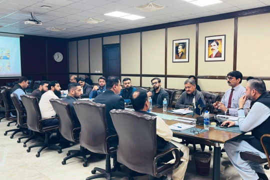 HEC Evaluation Committee Visits BIC-IUB