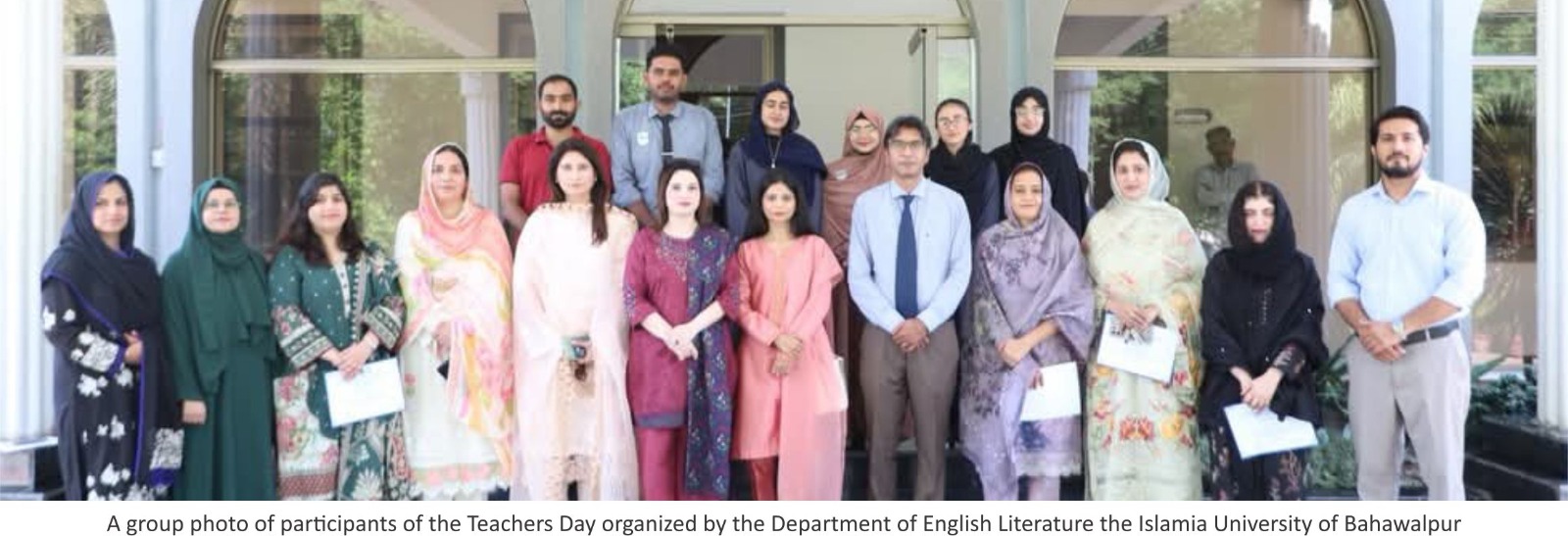 The Department of English Literature celebrated Teachers Day