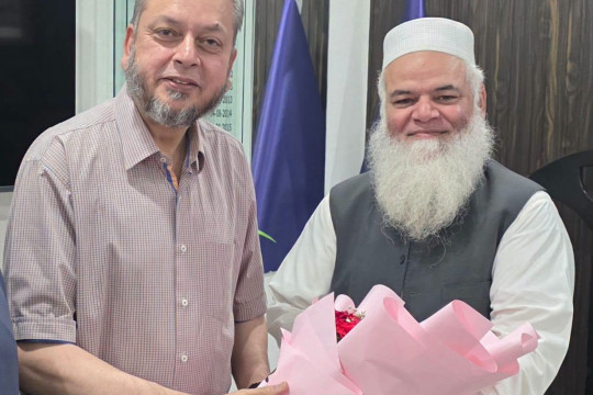 The meeting was held between the leadership of IUB and FBR Bahawalpur Zone